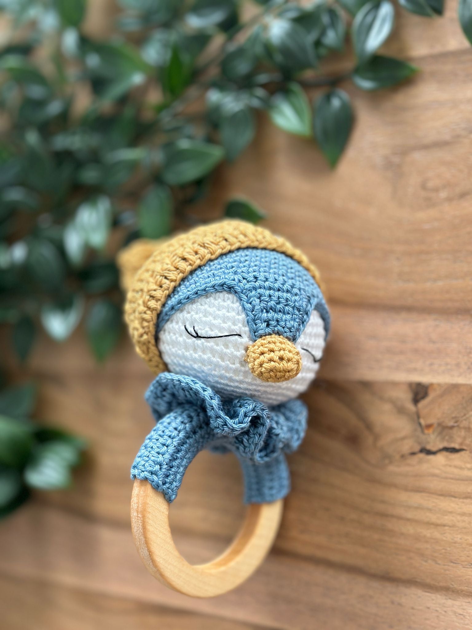 Handmade Crochet Penguin Set