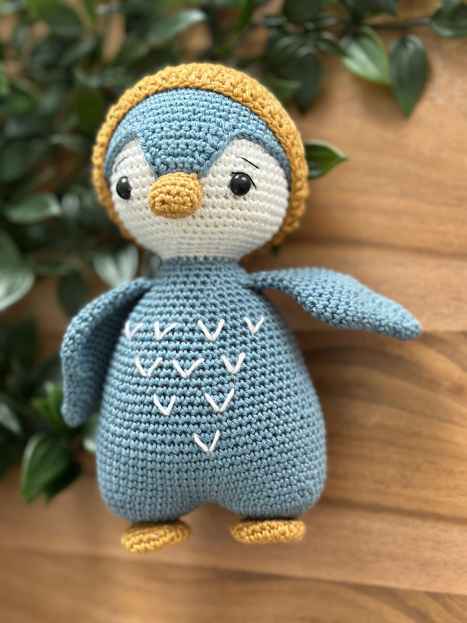 Handmade Crochet Penguin Set