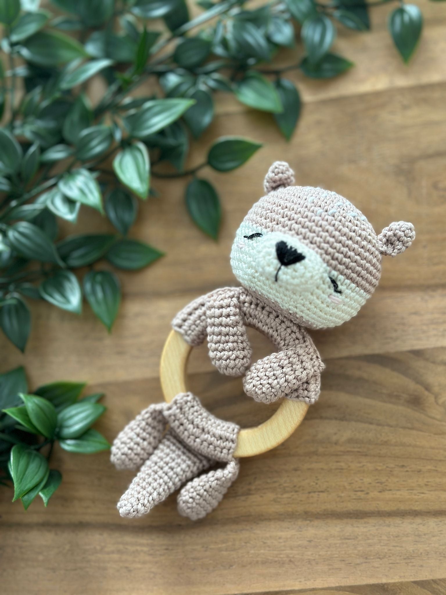 Handmade Crochet Otter Set