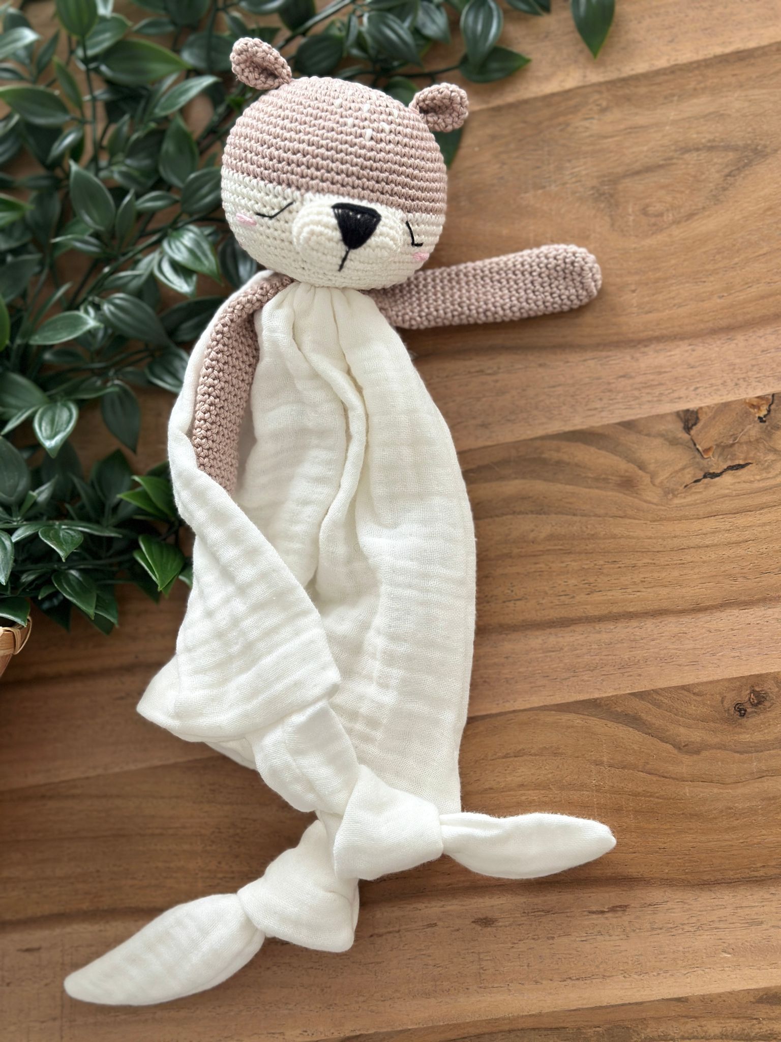 Handmade Crochet Otter Set