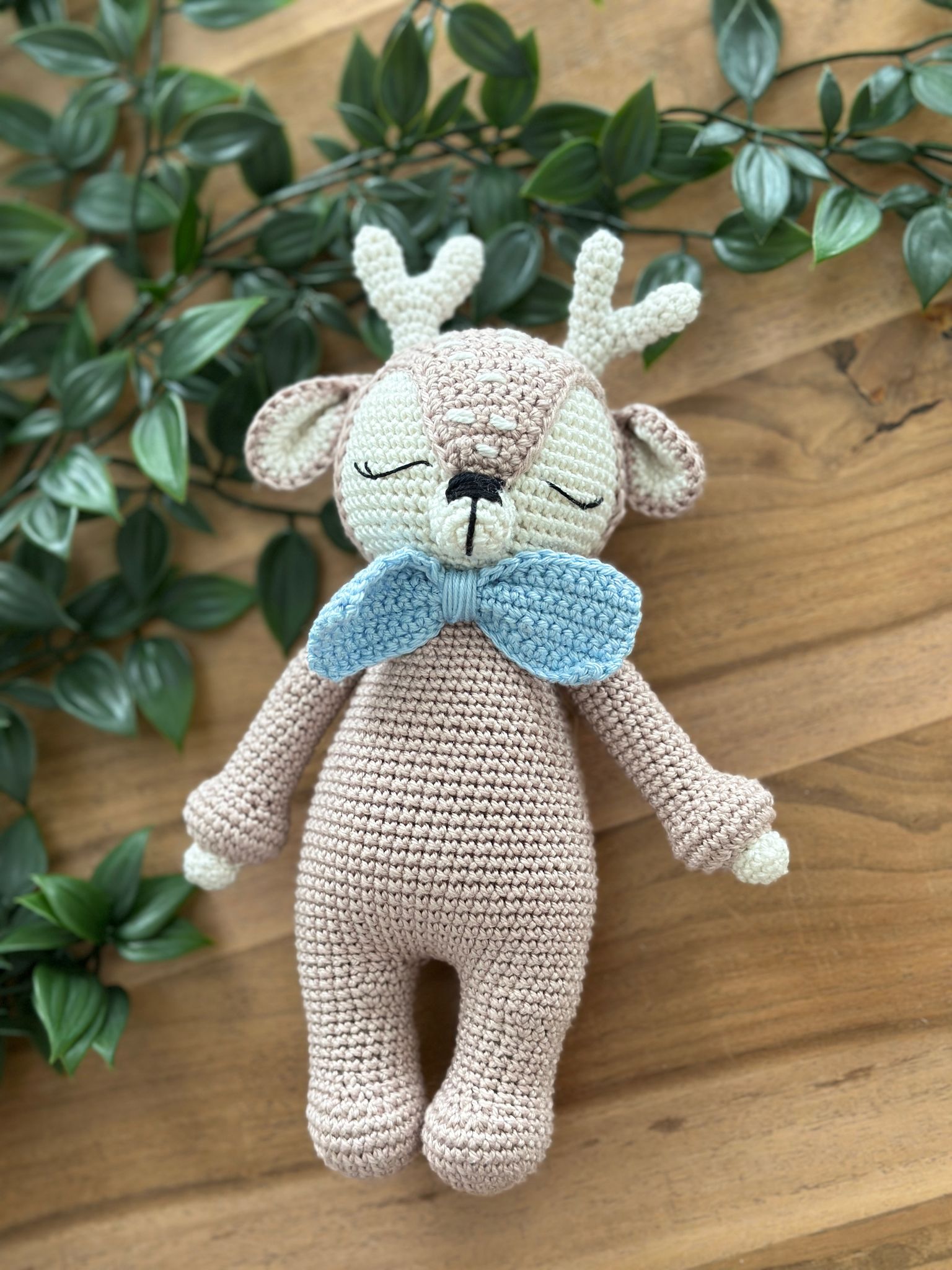Handmade Crochet Deer Set
