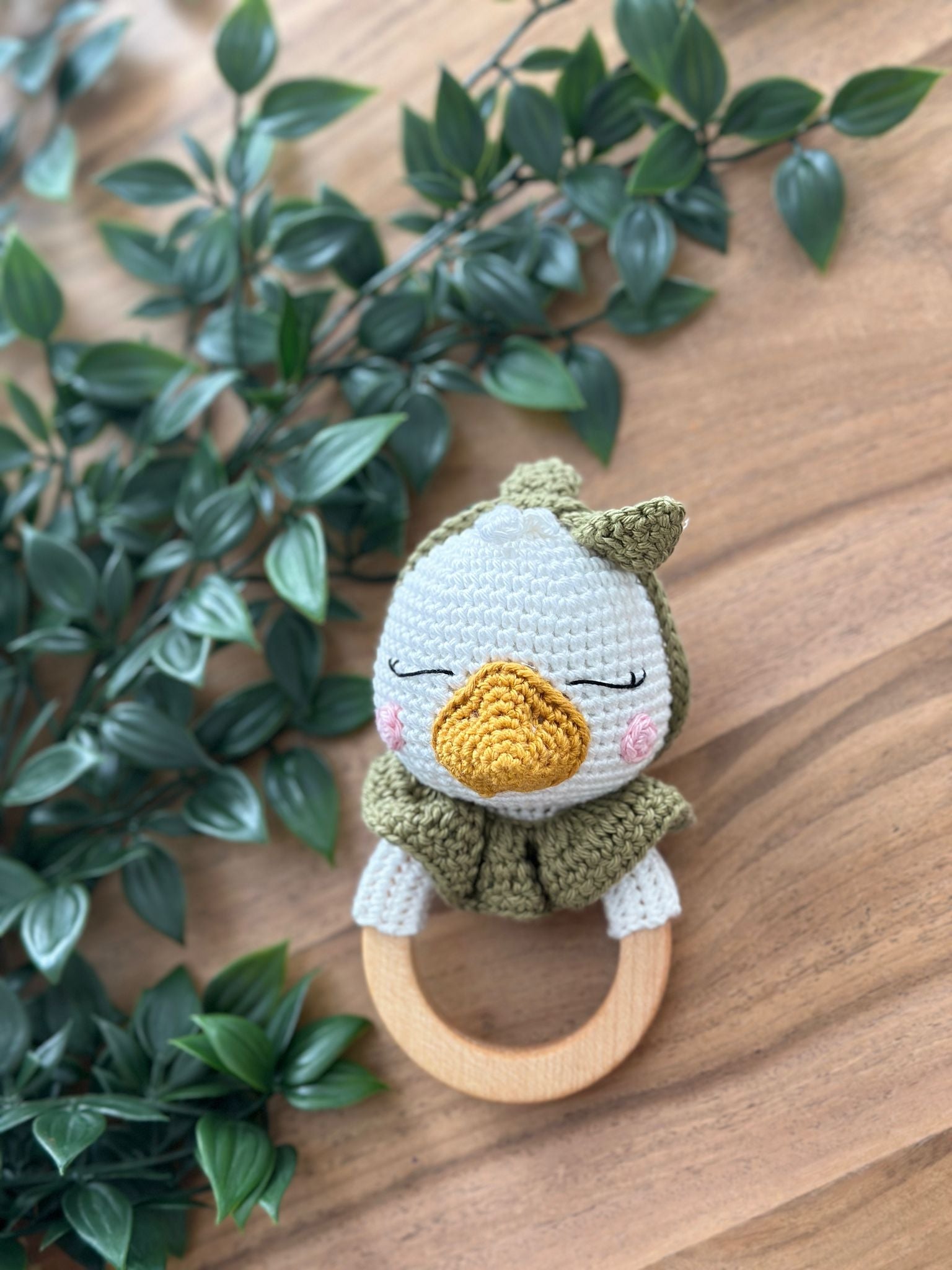Handmade Crochet Goose Set