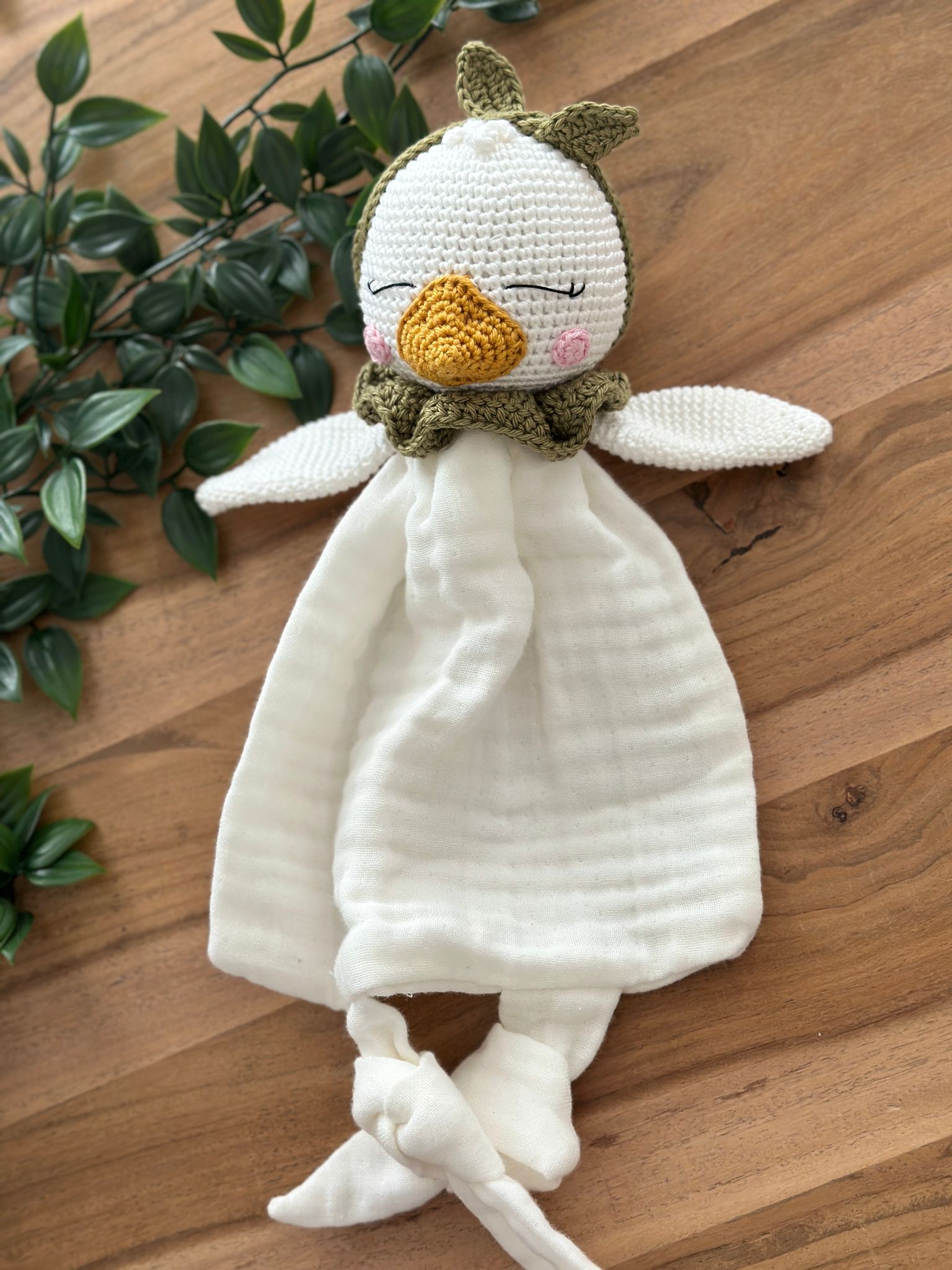 Handmade Crochet Goose Set