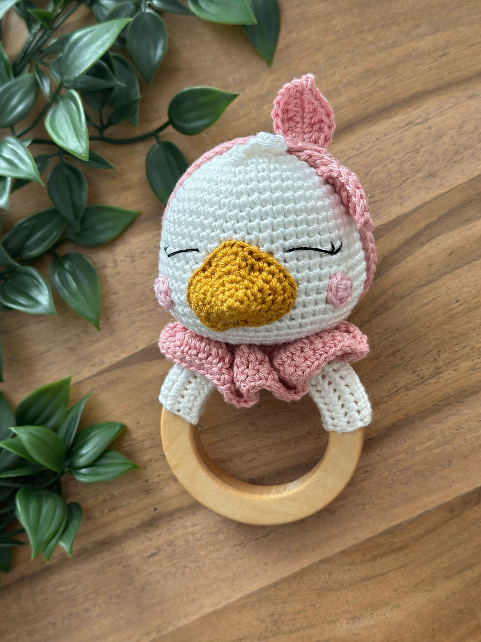 Handmade Crochet Duck Set