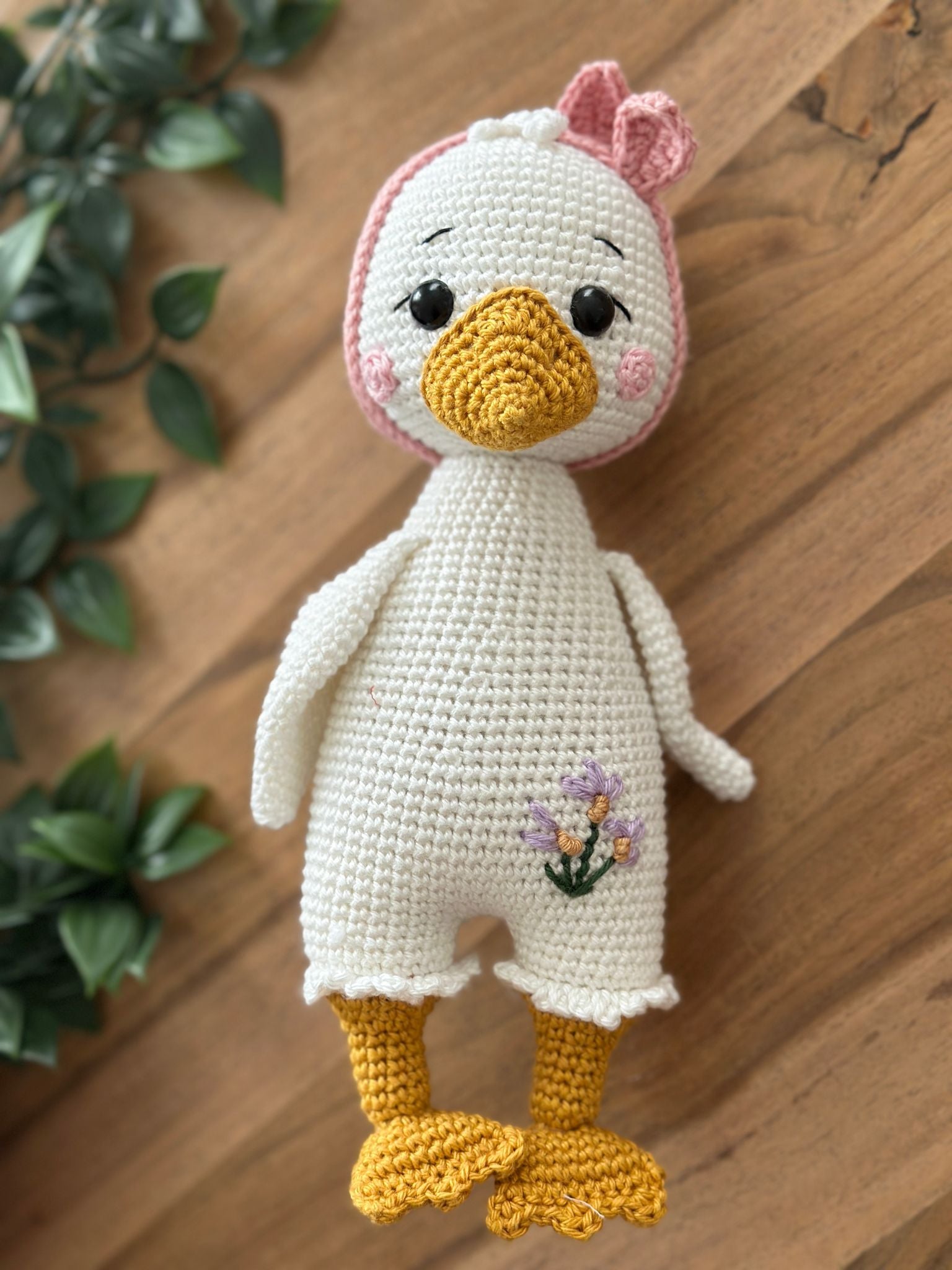 Handmade Crochet Duck Set