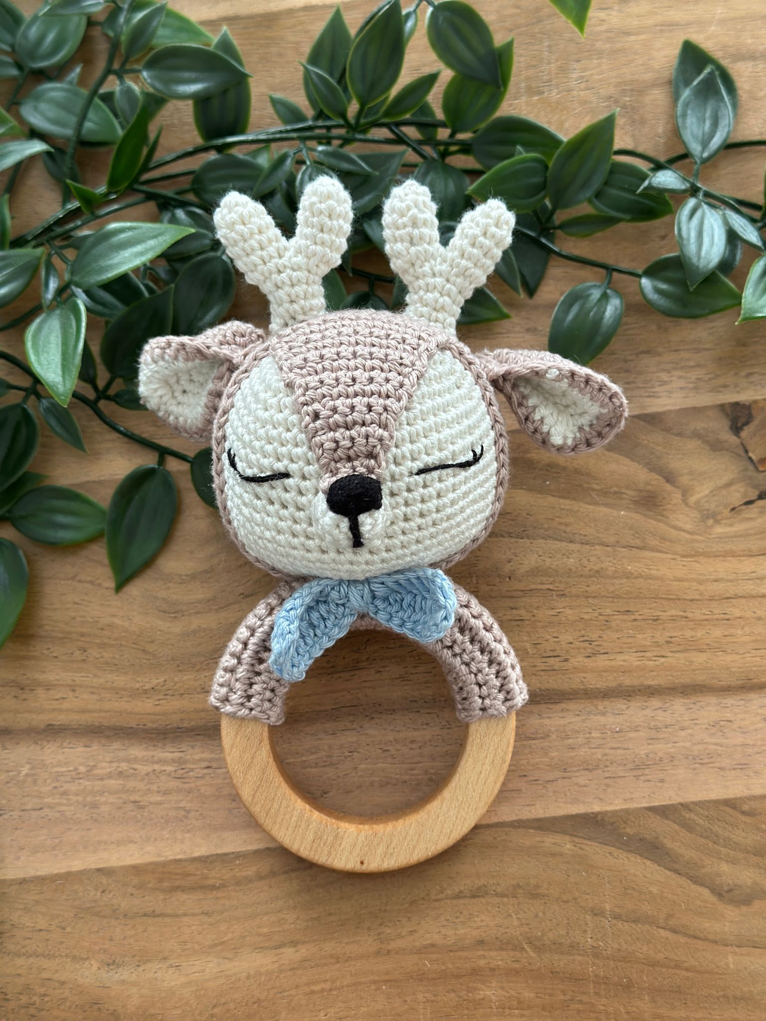 Handmade Crochet Deer Set